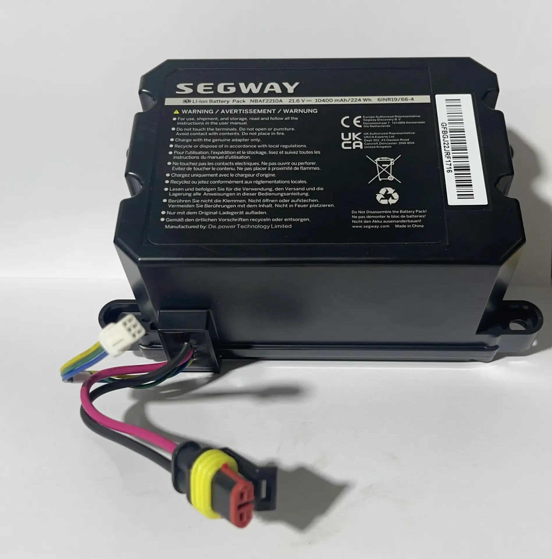 Battery pack H1500; Lawn mower H series