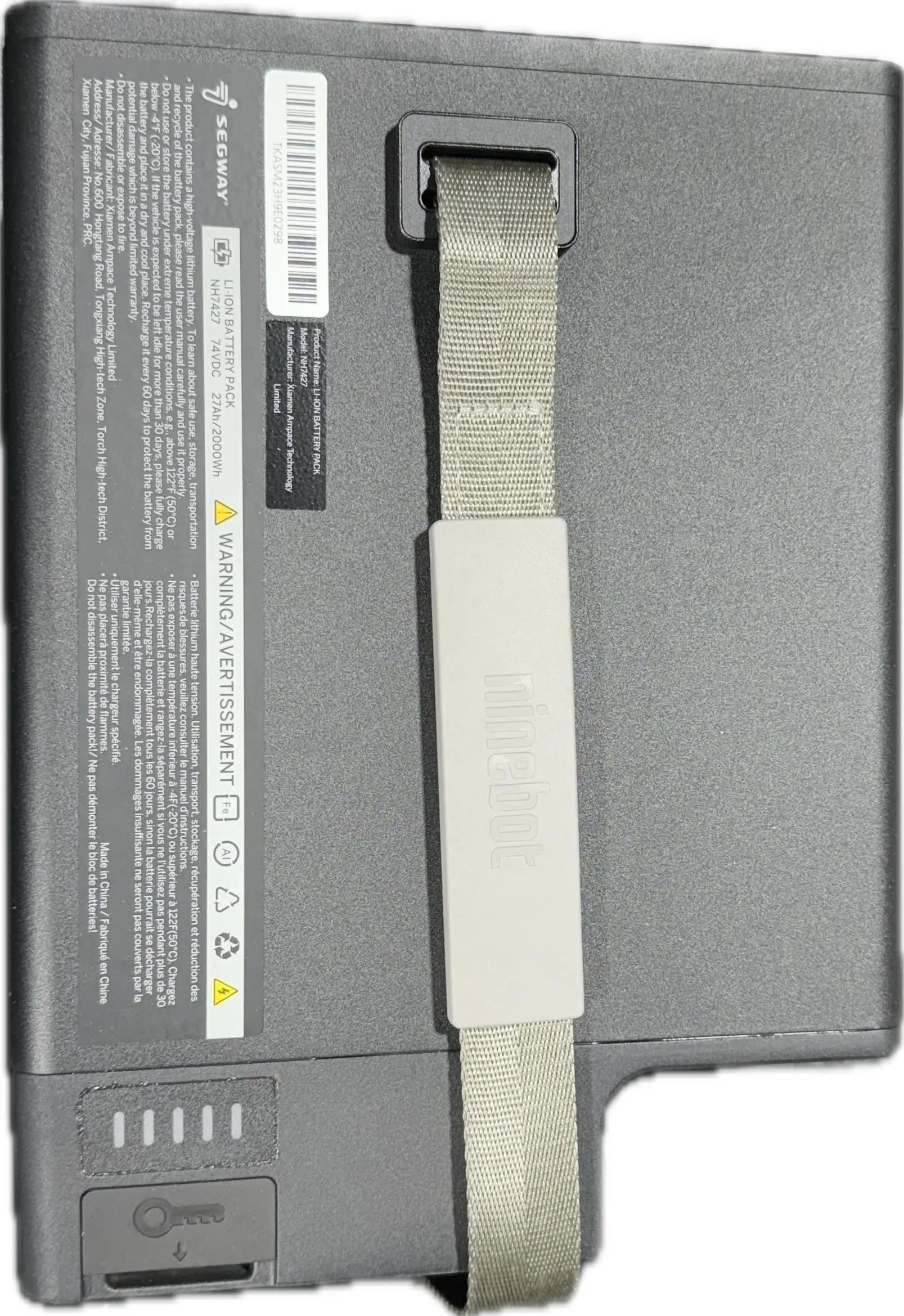 Batteri 74V/27AH