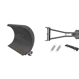 SHARK SNØ PLOG 52″ DELUXE SORT (132 cm) + FESTE ADAPTER