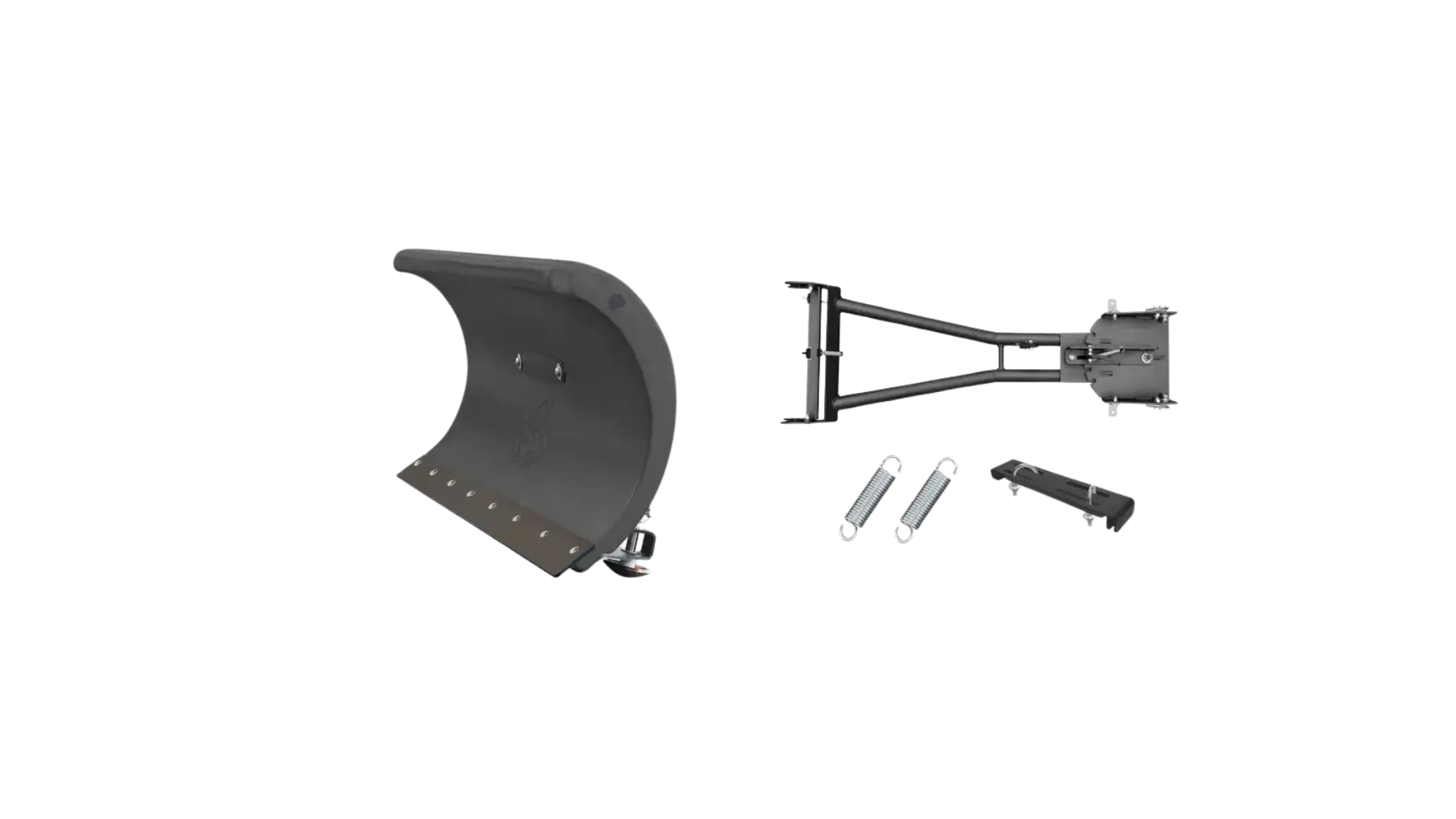 SHARK SNØ PLOG 52″ DELUXE SORT (132 cm) + FESTE ADAPTER