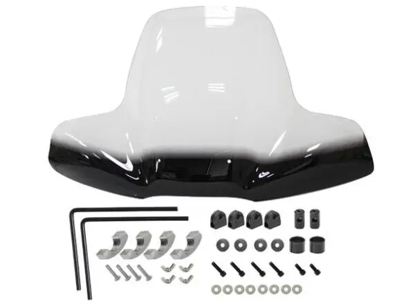 ATV Vindrute Universal – Klar, 4 mm
