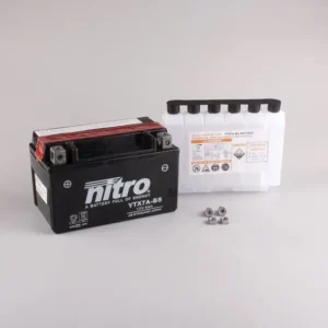 Nitro YTX7A-BS Batteri Vedlikeholdsfr.