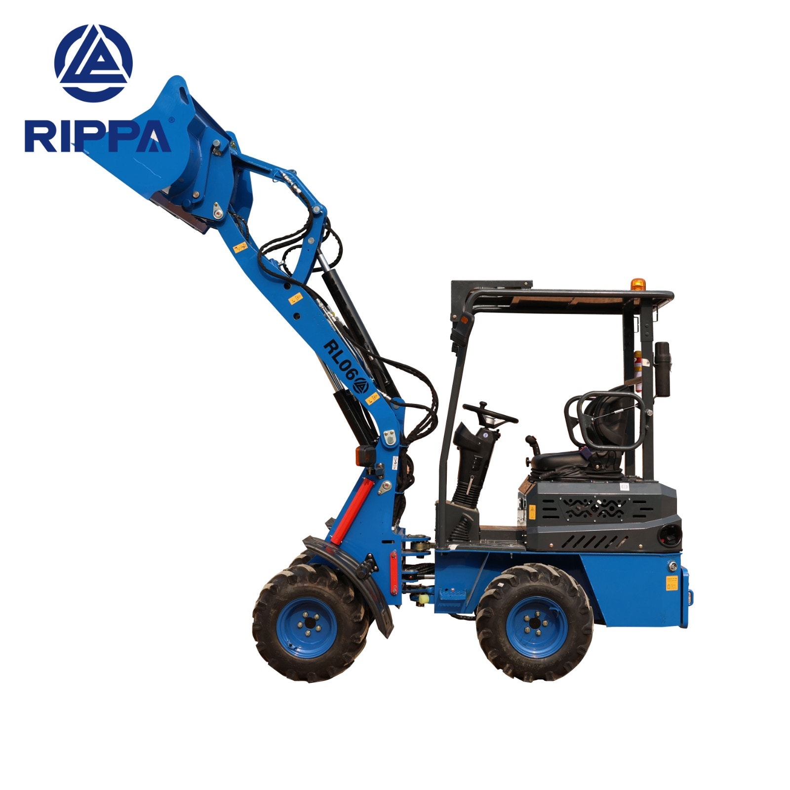 Rippa RL06 – Teleskopisk løftearm – Kubota D1105
