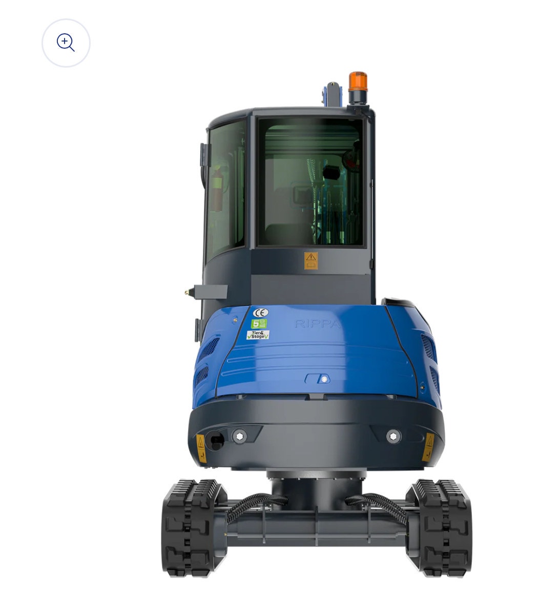 Rippa R22 – 2,4 tonn -Kubota D1105 – 3 års garanti
