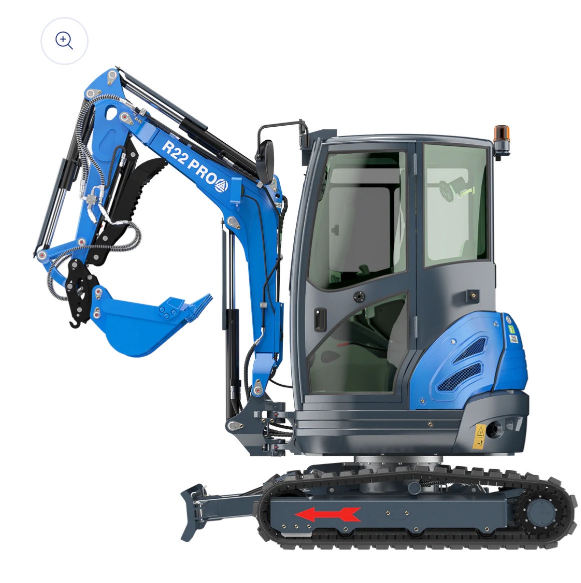 Rippa R22 – 2,4 tonn -Kubota D1105 – 3 års garanti
