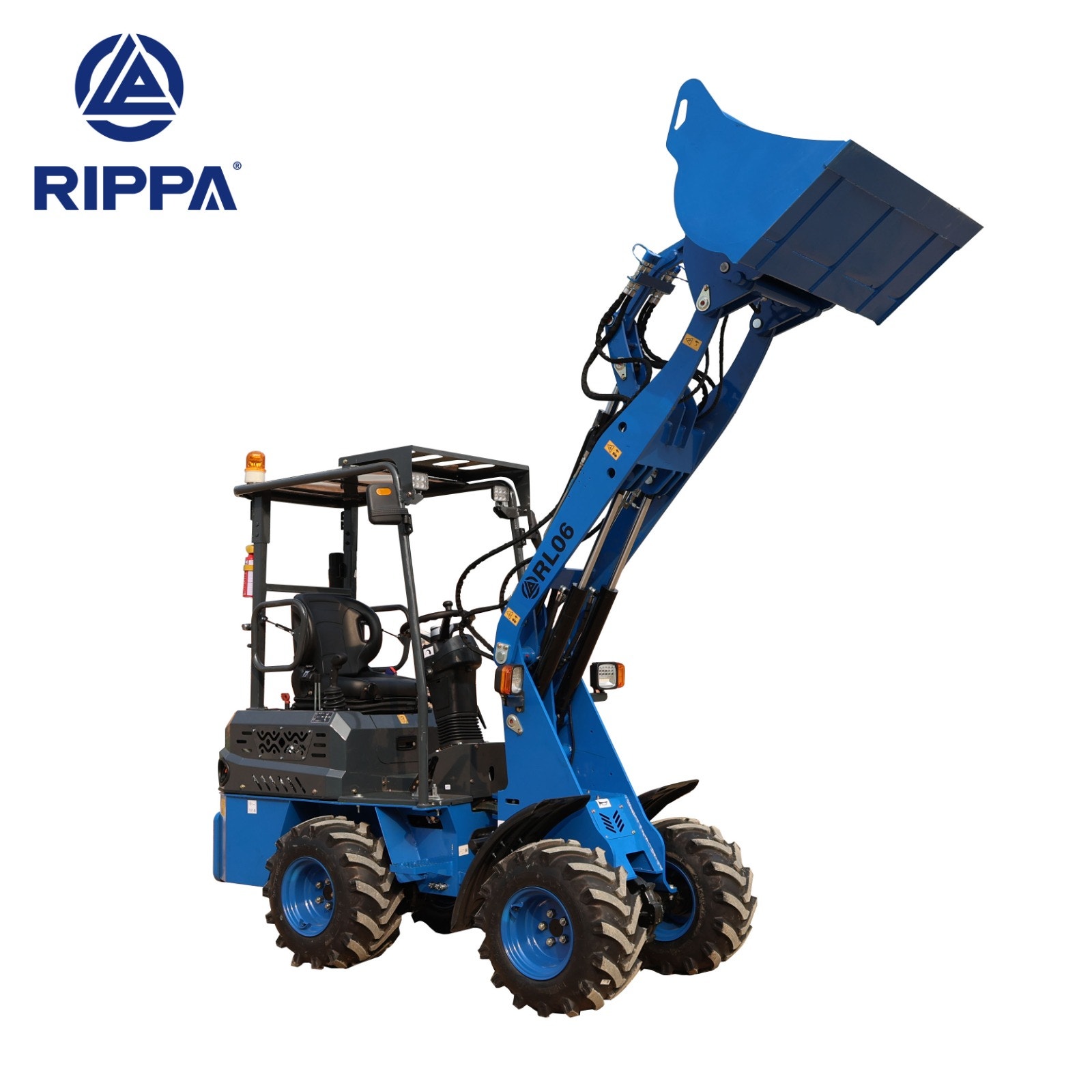 Rippa RL06 – Teleskopisk løftearm – Kubota D1105